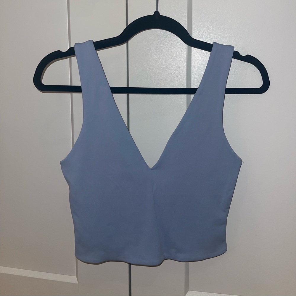 Worn once blue crop from Aritzia